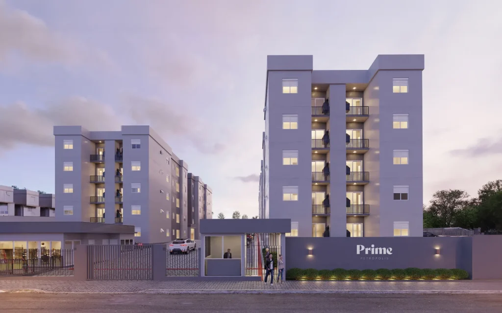 Fachada do Prime Petrópolis