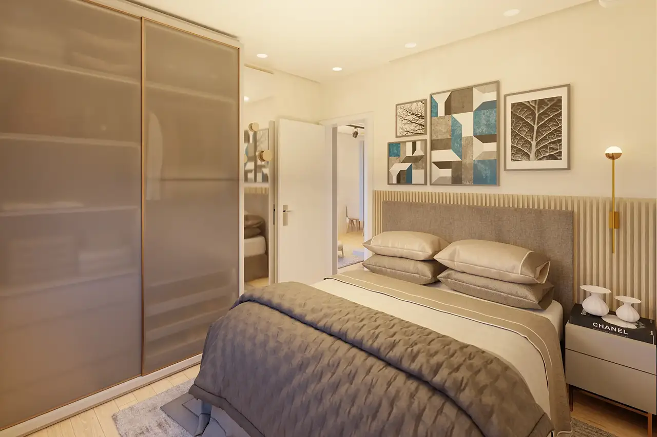 Apartamento decorado