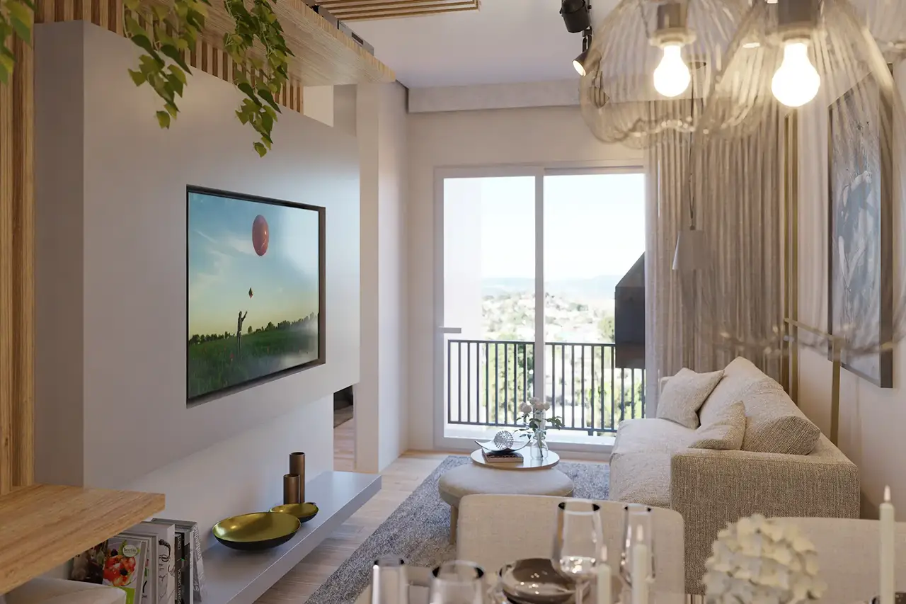 Apartamento decorado